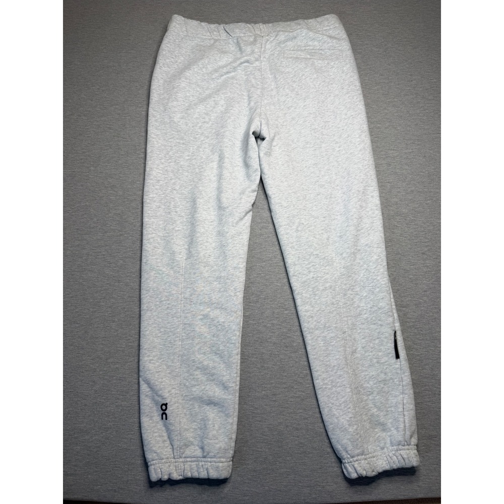 On‎ Running Women Club Pant Grey Melange Joggers Sweatpants Medium 1WE1005 - Picture 3 of 12